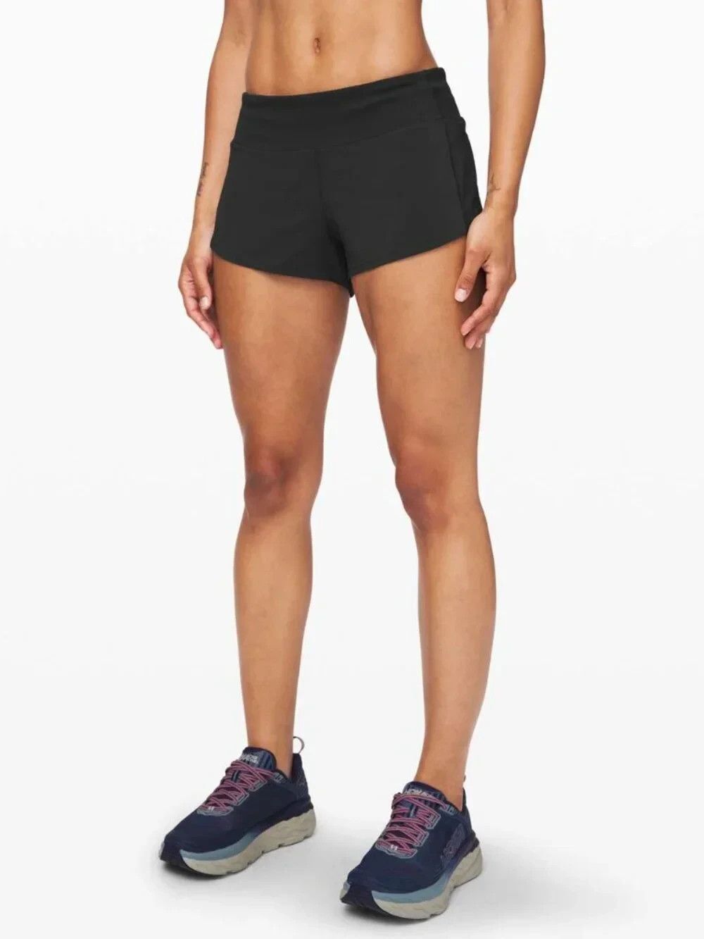 LULULEMON Women’s Speed Up Short 2.5" Size 8 Tall Black Lined